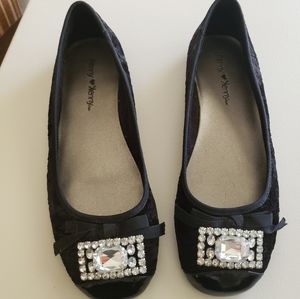 Penny Loves Kenny Black Ballet Flats